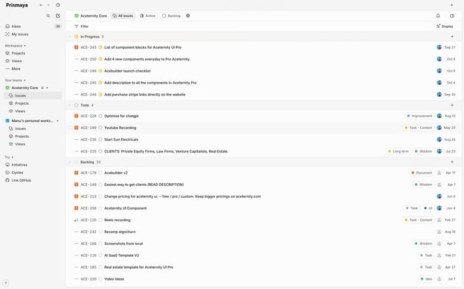 Prismaya CRM fundraising and donor insights